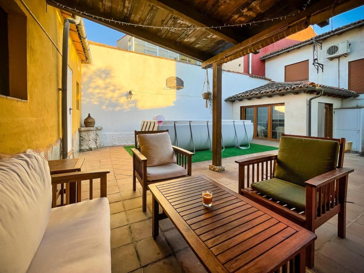 Casa El Arrabal, Casa Con Chimenea, Piscina Y Patio Villa Medina de Ríoseco Buitenkant foto